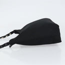 Salvatore Ferragamo Vala Shoulder Bag Nylon Black Auth 160693-5