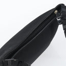 Salvatore Ferragamo Vala Shoulder Bag Nylon Black Auth 160693-6