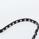 Salvatore Ferragamo Vala Shoulder Bag Nylon Black Auth 160693-8