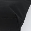 Salvatore Ferragamo Vala Shoulder Bag Nylon Black Auth 160694-15