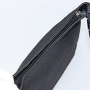 Salvatore Ferragamo Vala Shoulder Bag Nylon Black Auth 160694-6