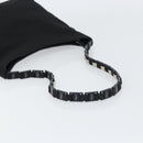 Salvatore Ferragamo Vala Shoulder Bag Nylon Black Auth 160694-7