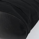 Salvatore Ferragamo Vala Shoulder Bag Canvas Black Gold Auth 160695-10