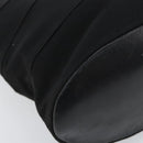 Salvatore Ferragamo Vala Shoulder Bag Canvas Black Gold Auth 160695-13