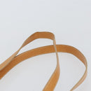 CELINE Macadam Canvas Tote Bag PVC Beige Gold Auth 160703-8