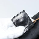 FENDI Hand Bag Nylon Black Silver Auth 160704-12