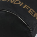 FENDI Tote Bag Black Silver Auth 160705-15