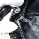 FENDI Hand Bag Enamel Black Auth 160708-10