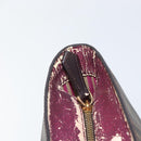 FENDI Zucca Canvas Tote Bag PVC Black Brown Auth 160709-10