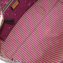 FENDI Zucca Canvas Tote Bag PVC Black Brown Auth 160709-11