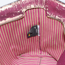 FENDI Zucca Canvas Tote Bag PVC Black Brown Auth 160709-19