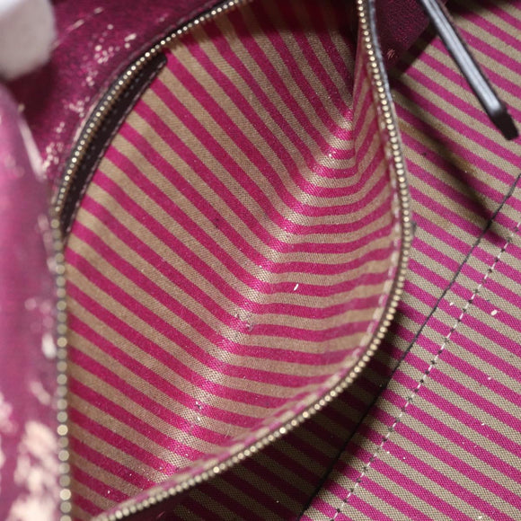 FENDI Zucca Canvas Tote Bag PVC Black Brown Auth 160709