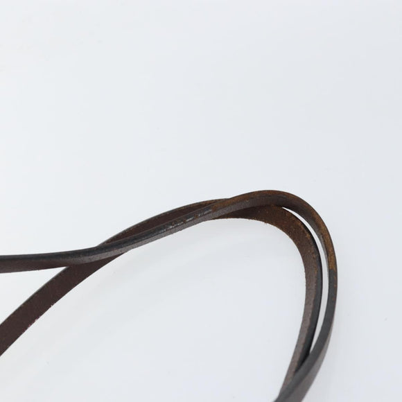 FENDI Zucca Canvas Tote Bag PVC Black Brown Auth 160709