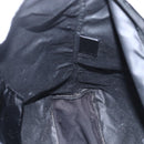 PRADA Tote Bag Nylon Black Silver Auth 160710-19