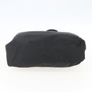 PRADA Tragetasche Nylon Schwarz Silber Original 160710-5