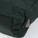 PRADA Tote Bag Nylon Khaki Auth 160711-15