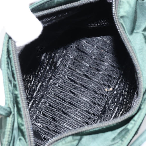 PRADA Tote Bag Nylon Khaki Auth 160711