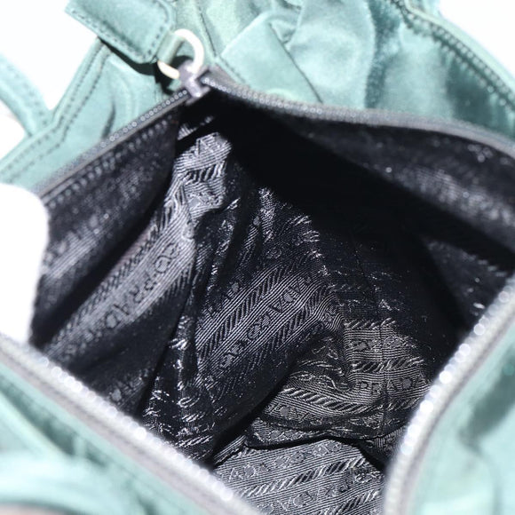 PRADA Tote Bag Nylon Khaki Auth 160711