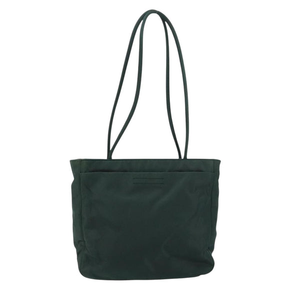 PRADA Tote Bag Nylon Khaki Auth 160711