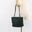 PRADA Tote Bag Nylon Khaki Auth 160711-25