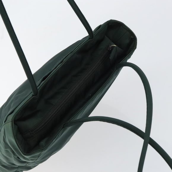 PRADA Tote Bag Nylon Khaki Auth 160711