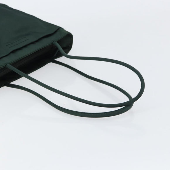 PRADA Tote Bag Nylon Khaki Auth 160711