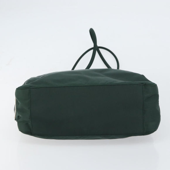 PRADA Tote Bag Nylon Khaki Auth 160711