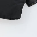 PRADA Shoulder Bag Nylon Black Silver Auth 160712-16