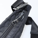 PRADA Shoulder Bag Nylon Black Silver Auth 160712-10