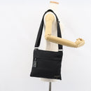 PRADA Shoulder Bag Nylon Black Silver Auth 160712-25