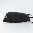 PRADA Shoulder Bag Nylon Black Silver Auth 160712-3