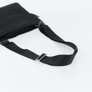PRADA Shoulder Bag Nylon Black Silver Auth 160712-7