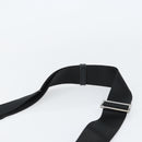 PRADA Shoulder Bag Nylon Black Silver Auth 160712-14