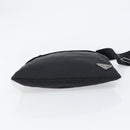PRADA Shoulder Bag Nylon Black Silver Auth 160712-5