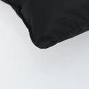 PRADA Shoulder Bag Nylon Black Silver Auth 160714-14