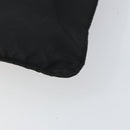 PRADA Shoulder Bag Nylon Black Silver Auth 160714-15