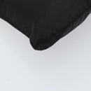 PRADA Shoulder Bag Nylon Black Silver Auth 160714-16