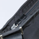 PRADA Shoulder Bag Nylon Black Silver Auth 160714-10