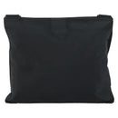 PRADA Shoulder Bag Nylon Black Silver Auth 160714-2