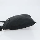 PRADA Shoulder Bag Nylon Black Silver Auth 160714-4