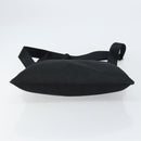 PRADA Shoulder Bag Nylon Black Silver Auth 160714-5