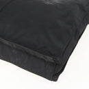 PRADA Tote Bag Nylon Black Silver Auth 160715-10