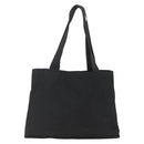 PRADA Tote Bag Nylon Black Silver Auth 160715-3