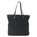 PRADA Tote Bag Nylon Black Silver Auth 160717-2