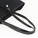 PRADA Tote Bag Nylon Black Silver Auth 160717-7