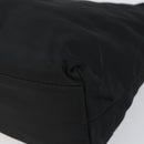 PRADA Shoulder Bag Nylon Black Silver Auth 160718-10