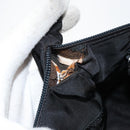 PRADA Shoulder Bag Nylon Black Silver Auth 160718-16