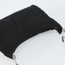 PRADA Shoulder Bag Nylon Black Silver Auth 160718-6