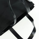 PRADA Tote Bag Nylon Black Silver Auth 160719-6