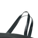 PRADA Tote Bag Nylon Black Silver Auth 160719-14